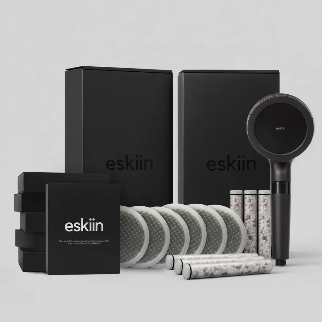 eskiin Filtered Handheld Showerhead Bundle - 1.8 GPM - Image 6